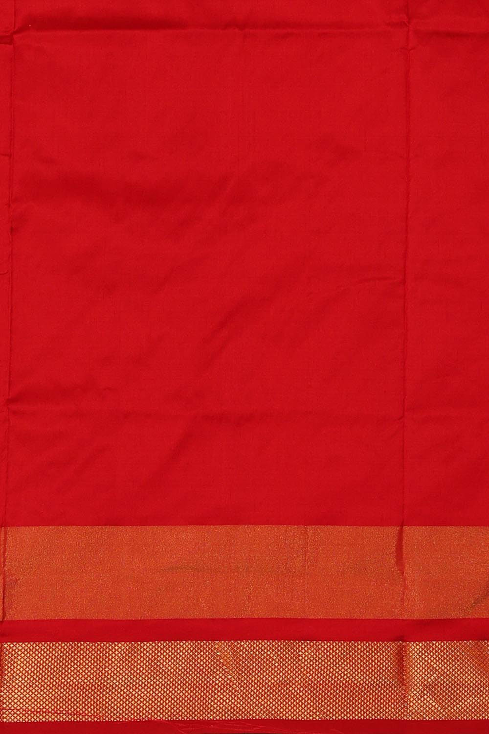 Image of Ikat Silk Off White Saree